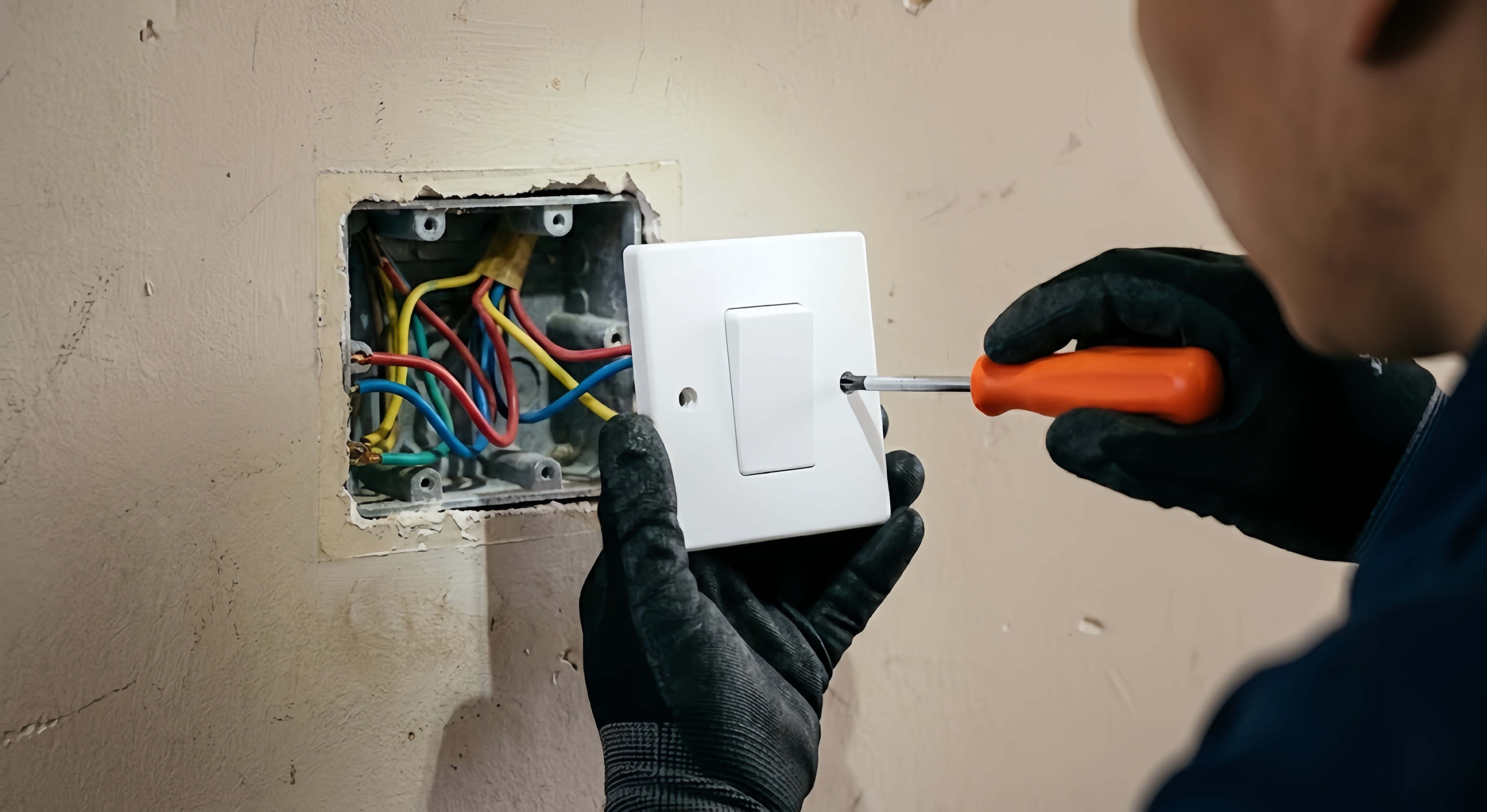 Replacing light switch safely, no sparks and no stress
