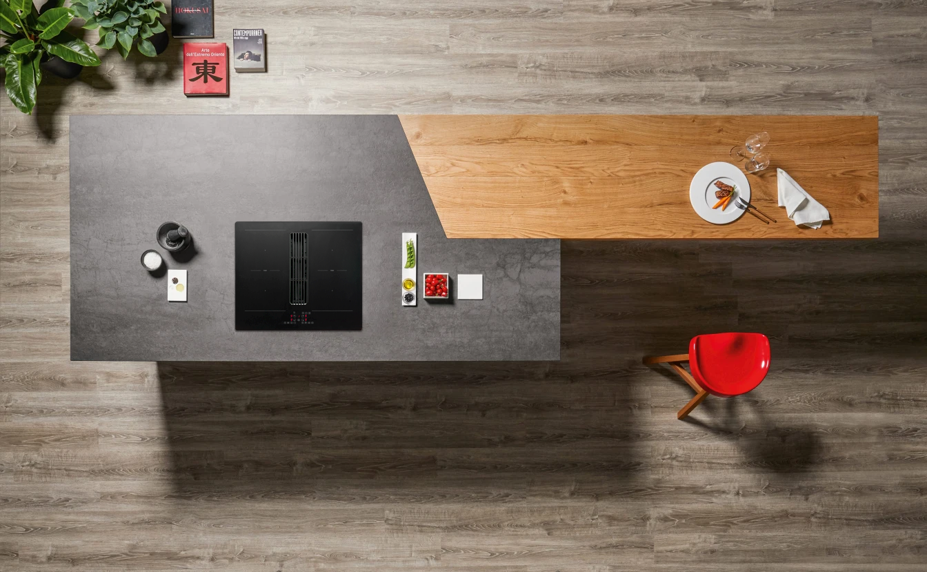 Powerful Airflow Performance in Downdraft Hoods with Hob