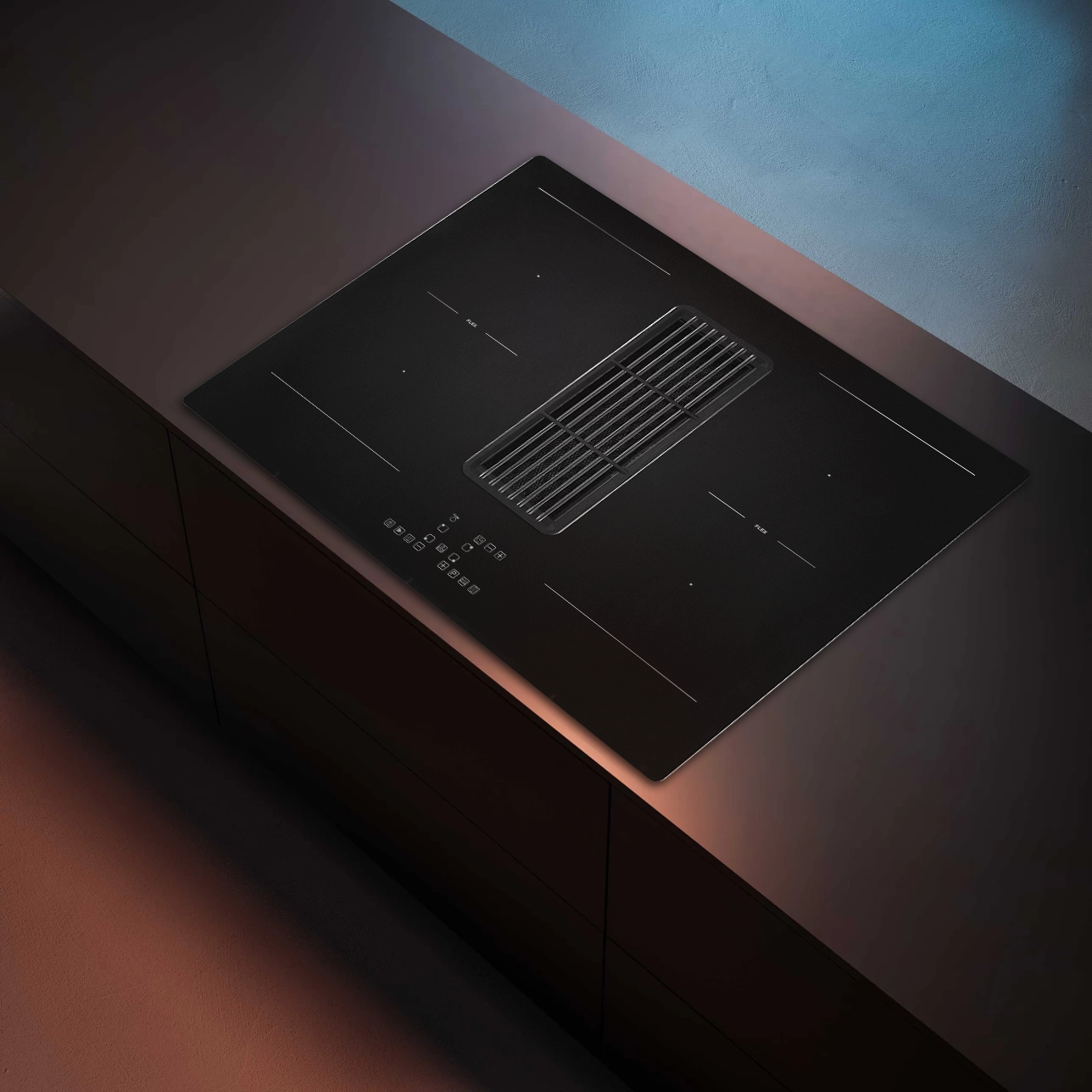 Installing a Downdraft Hood with Hob
