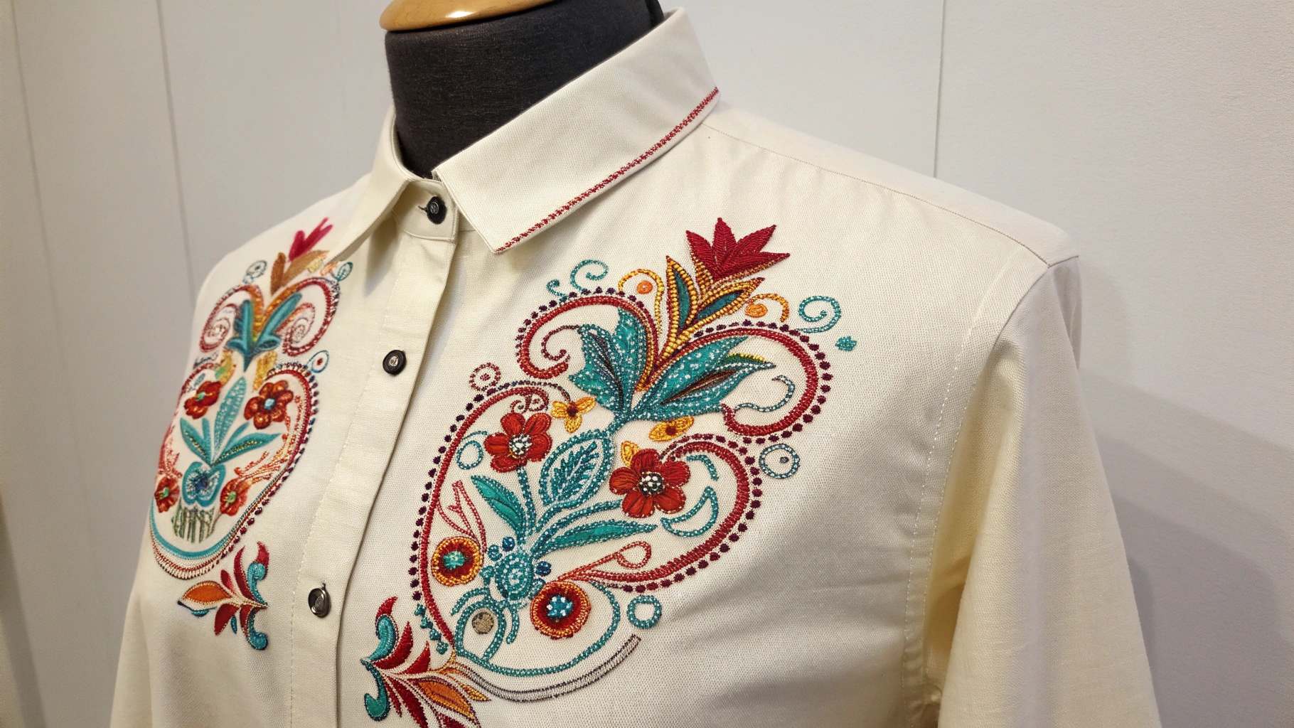 7.Custom Embroidered Apparel
