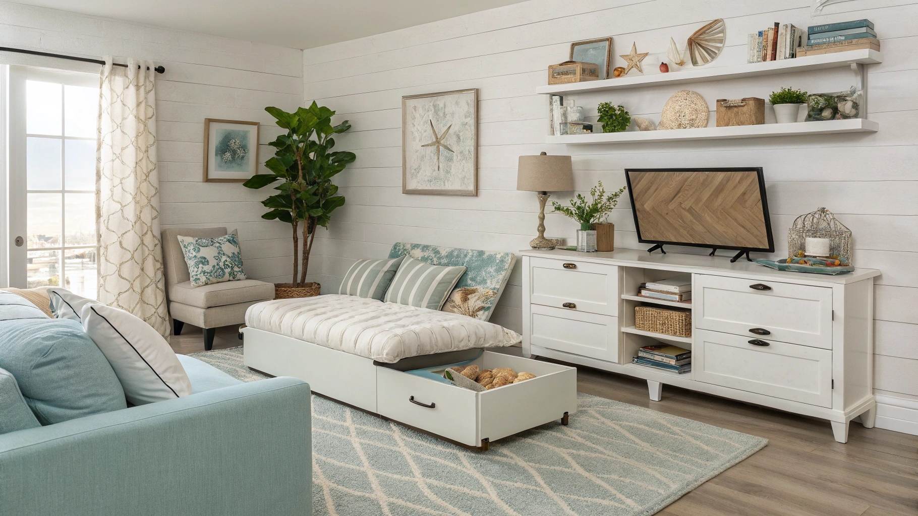 Styling Tips for a Clutter-Free Coastal Look