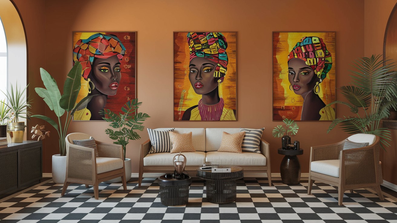 Einfache Möglichkeiten, afrikanische Wandkunst für jeden Raum auszuwählen