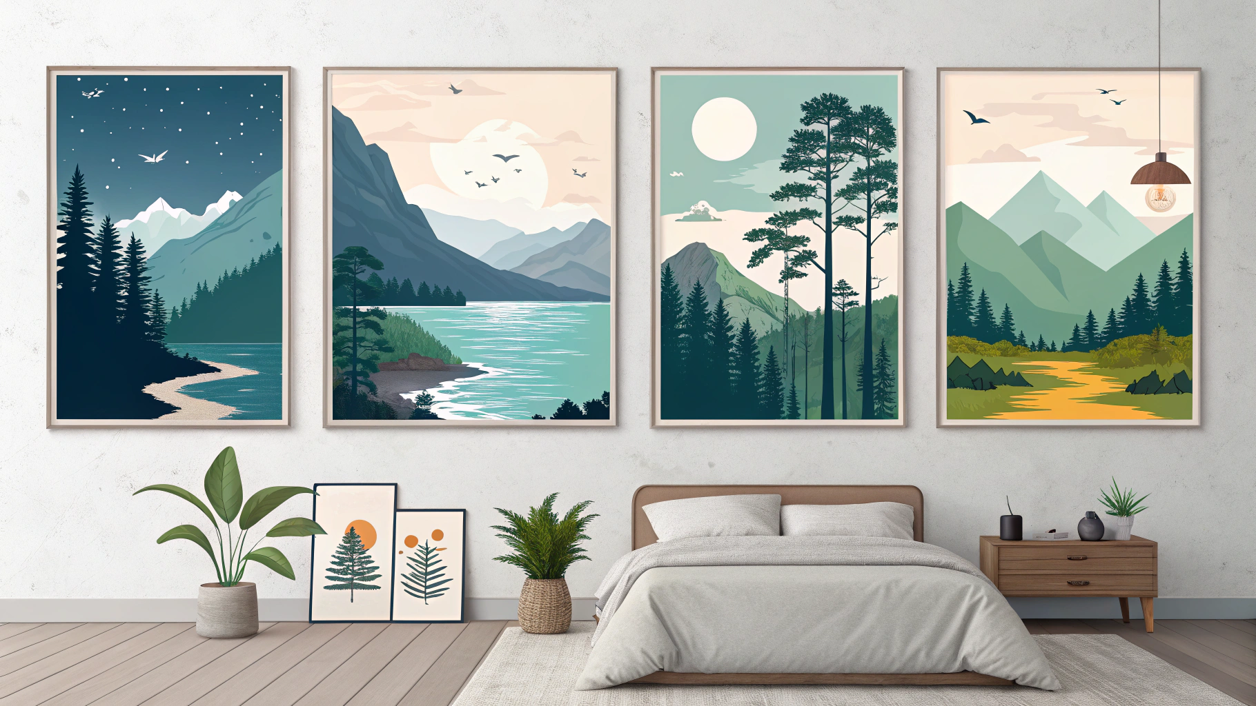 Choosing the Best Landscape Wall Art for Bedroom and Other Spaces