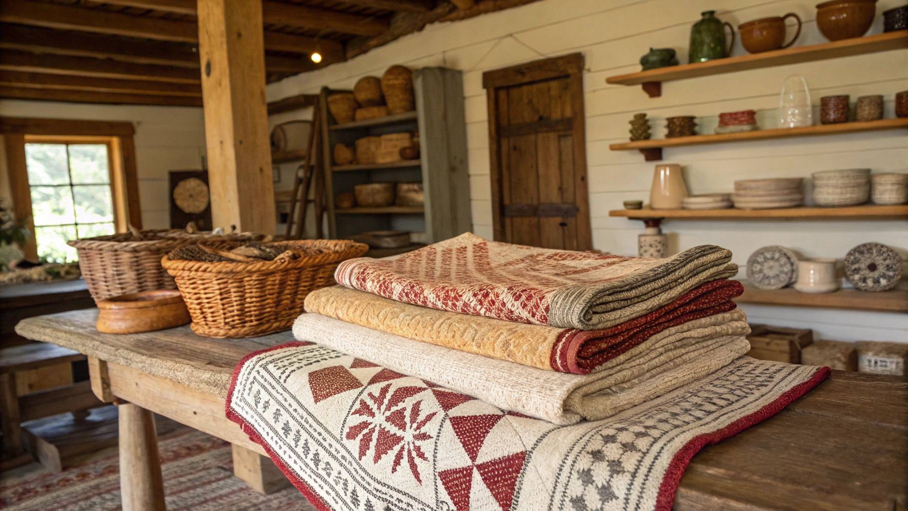 Handmade Farmhouse Textiles