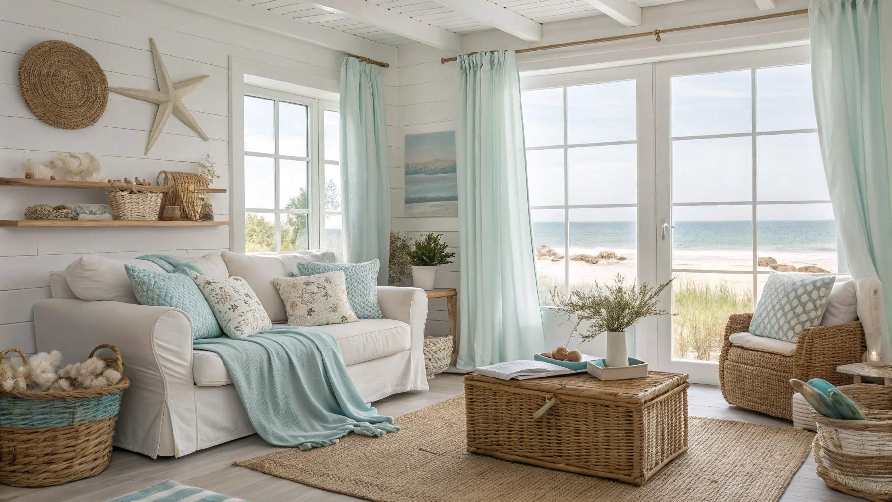 How to Bring Coastal Decor into Your Small Apartment