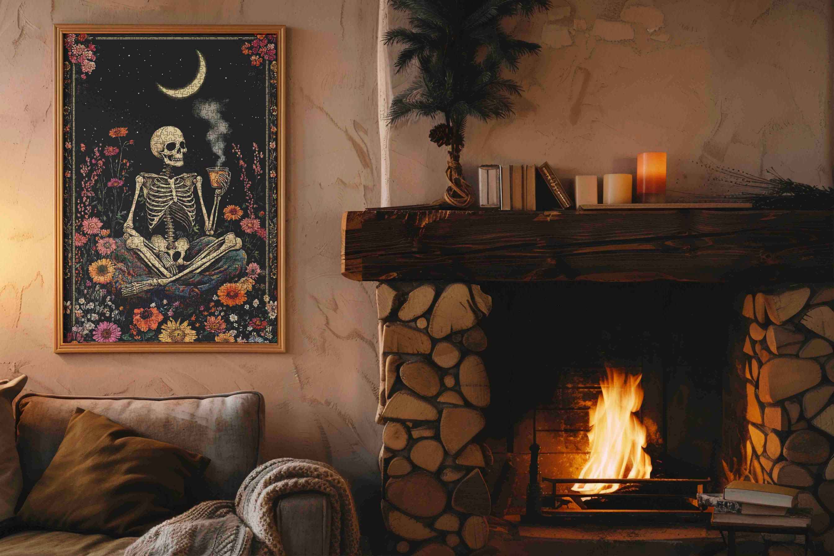 How to Make Skull Artwork the Highlight of Your Room