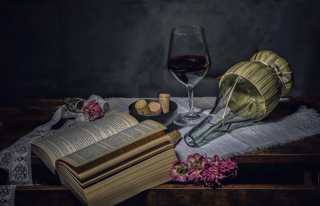 10 Famous Paintings with Books