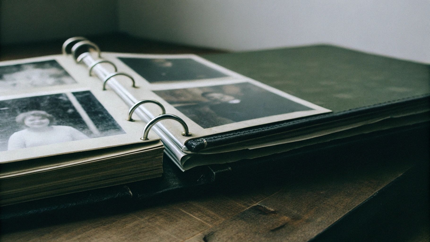 A photo album that doubles as a coffee table book