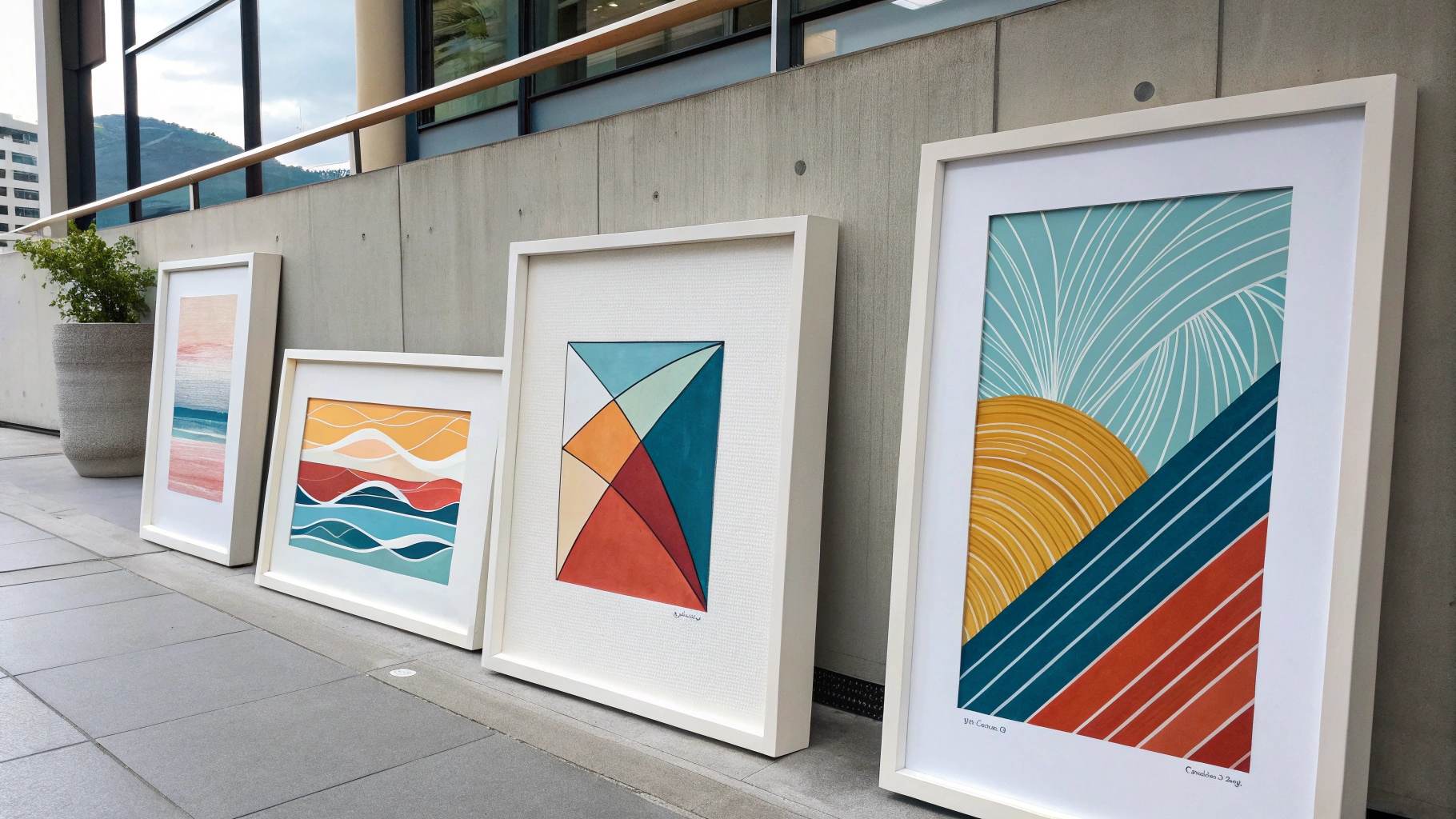 Let the Art Help You Pick the Frame