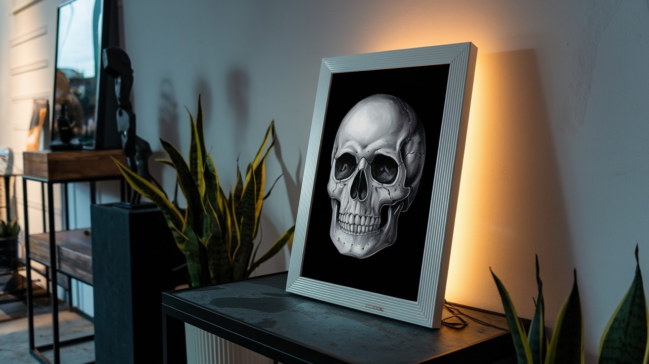 Creative Display Ideas for Skull Artwork