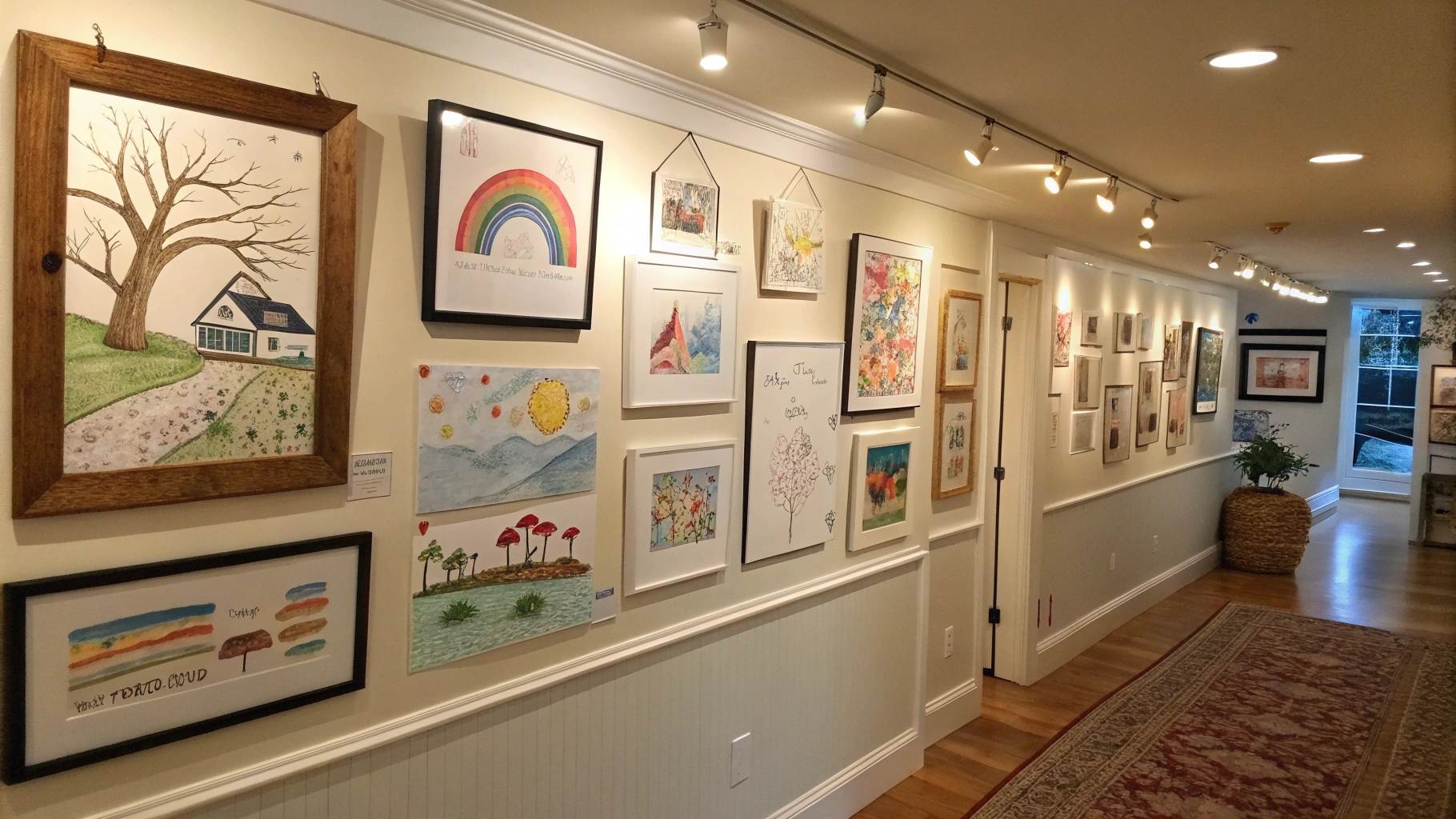 How to Make Your Kids' Artwork Shine in Your Home Decor