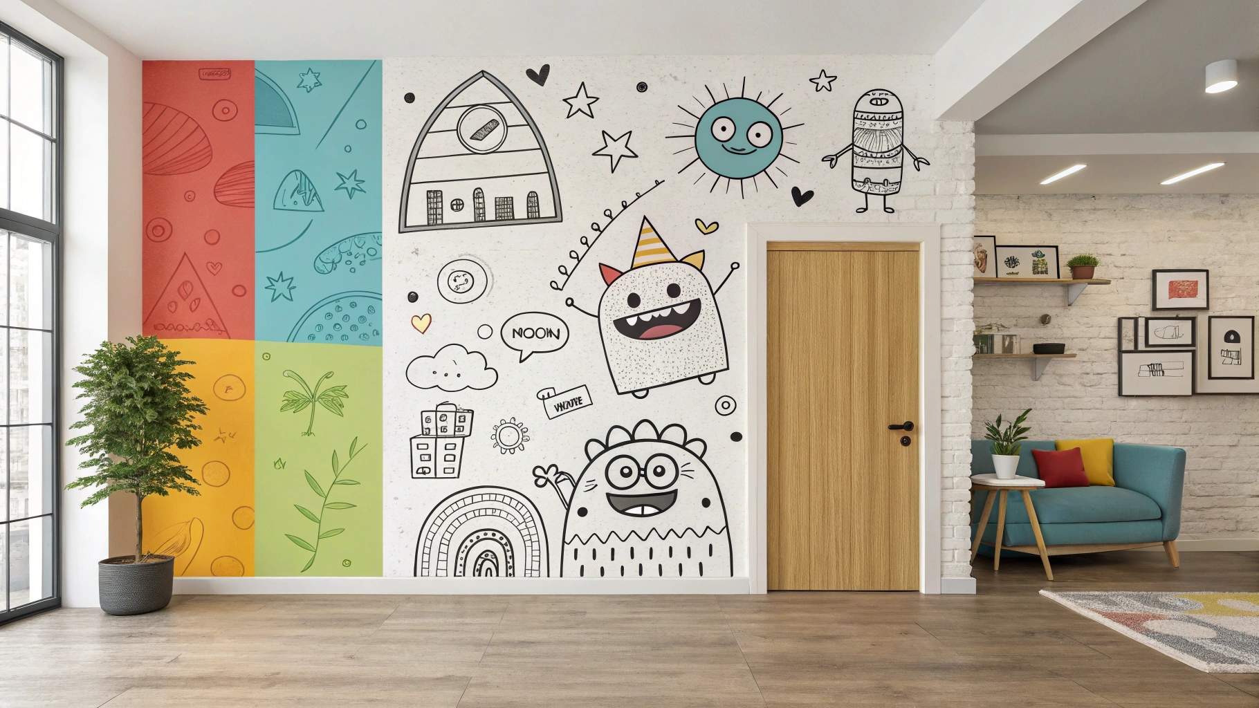 Why Choose Doodle Artwork for Your Space