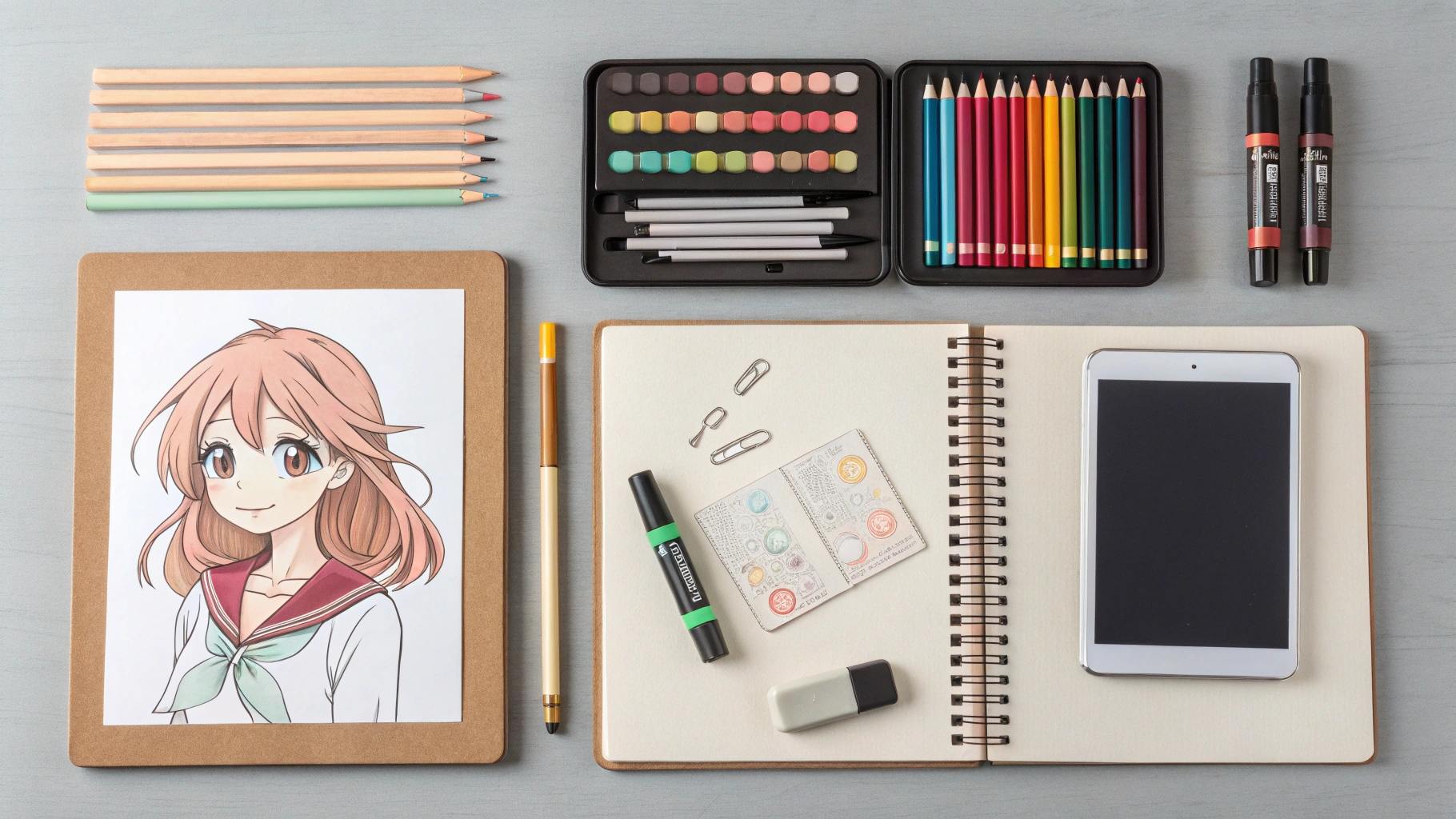 Essential Tools for Anime Girl Drawing