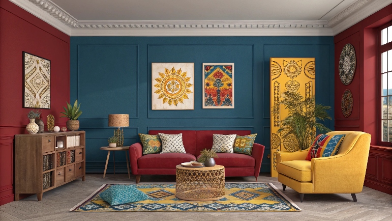 Maintaining Cohesion with Color in Decor