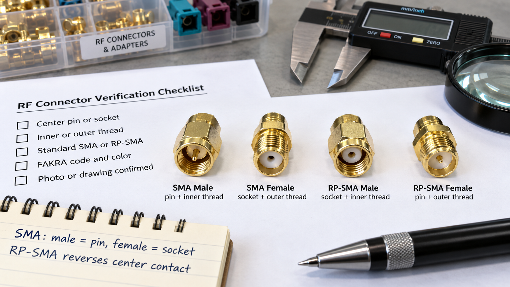 FAKRA to SMA Adapter Selection Checklist