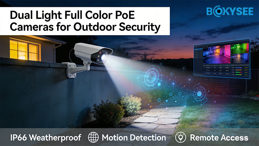 Black Light Full Color IP Cameras vs Dual Light Full Color IP Cameras