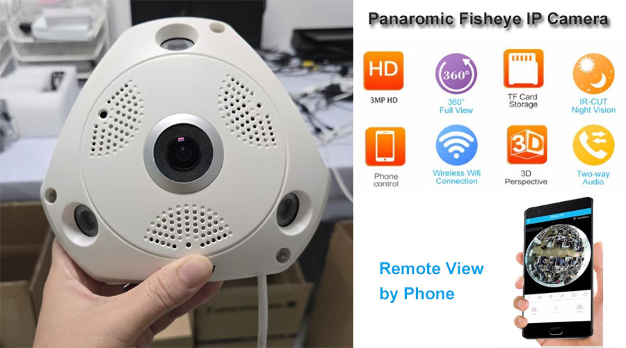 Top Reasons to Choose Panoramic Fisheye Security Cameras