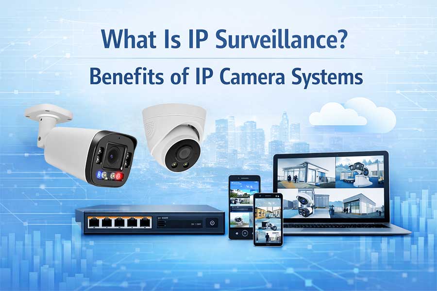 What Is IP Surveillance? Benefits of IP Camera Systems