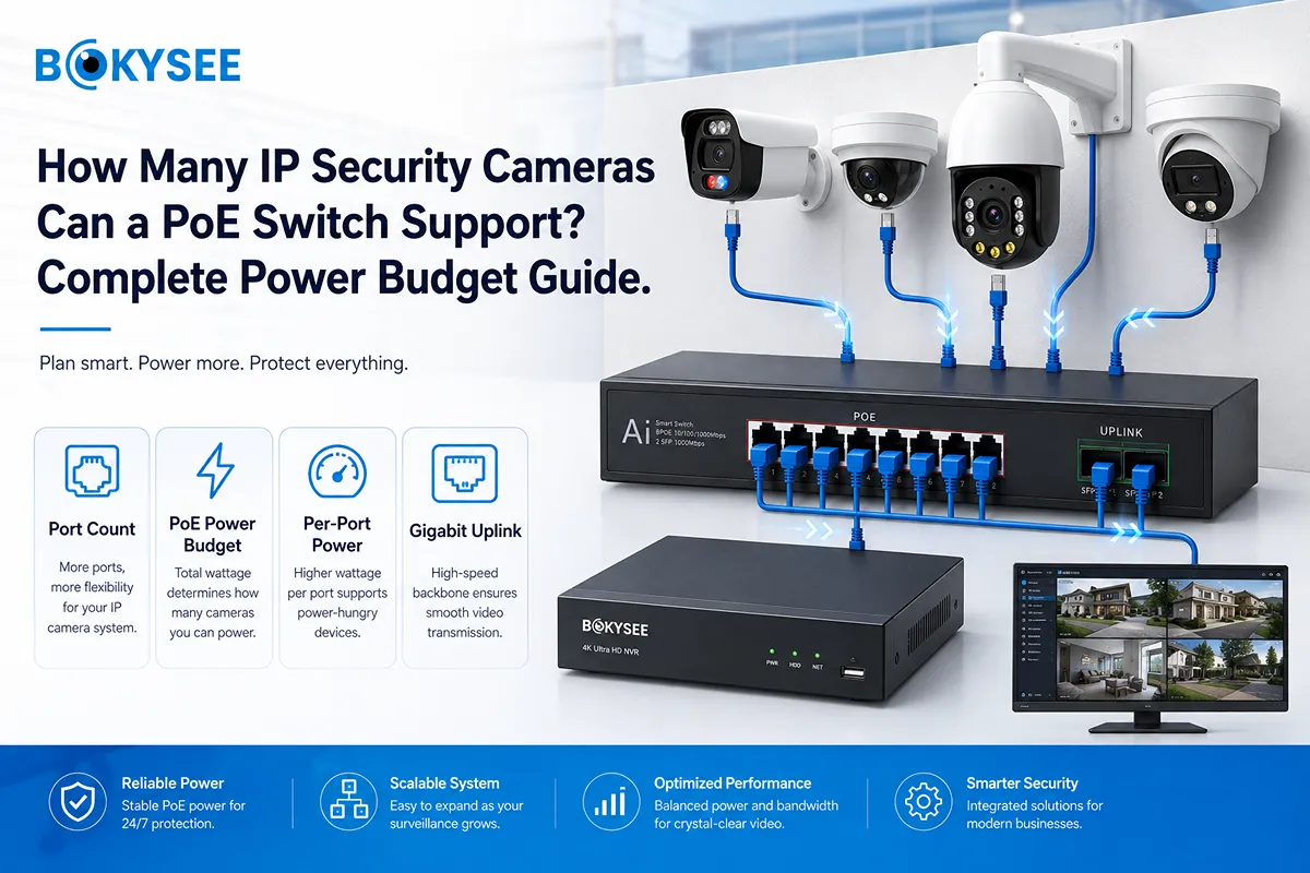 How IP Security Cameras Work: Full Guide to Components, Image Processing & Video Streaming (2026)
