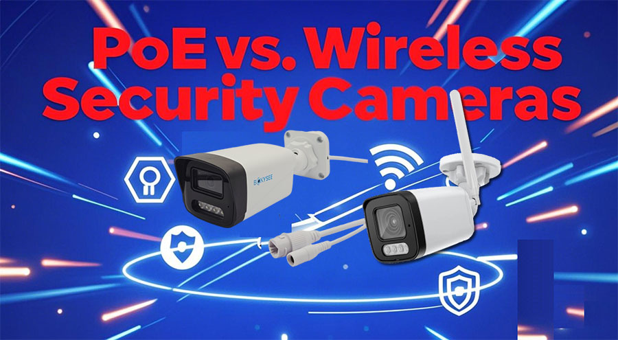 PoE vs. Wireless Security Cameras for Industrial Facilities