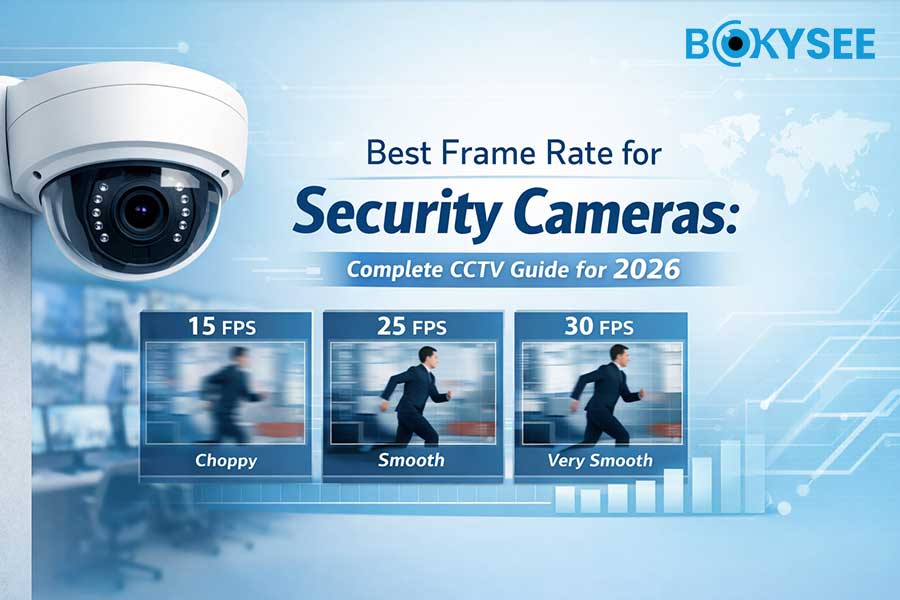 Security Camera Frame Rate: 15fps vs 25fps vs 30fps