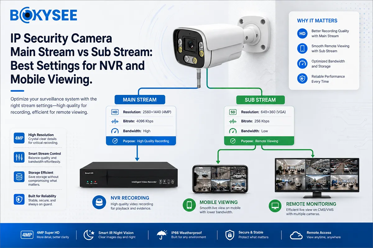 How IP Security Cameras Work: Full Guide to Components, Image Processing & Video Streaming (2026)