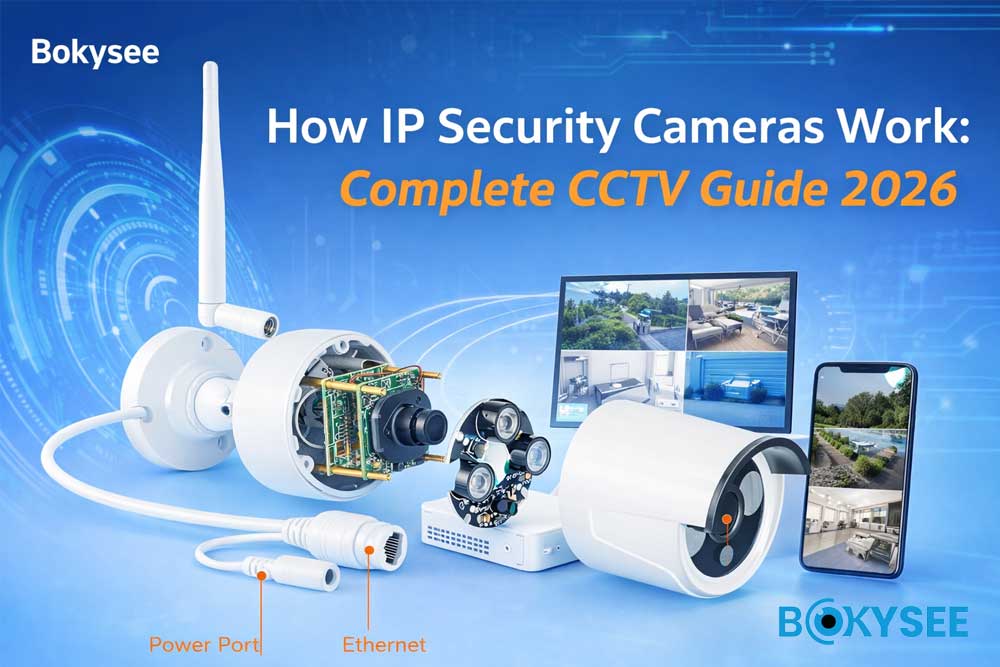 How IP Security Cameras Work: Full Guide to Components, Image Processing & Video Streaming (2026)