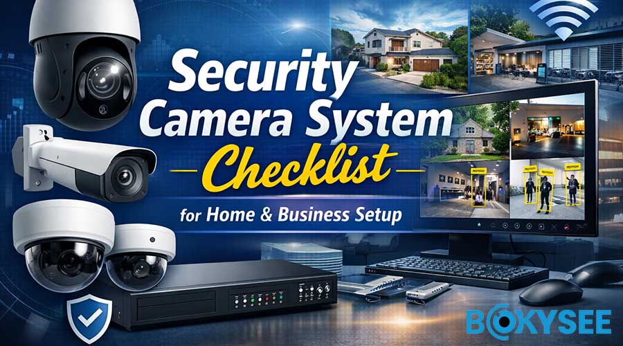 What Do You Need for a Security Camera System? Complete Checklist