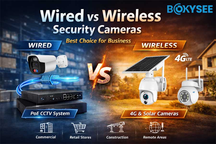 Wired vs Wireless Security Cameras Choosing the Right Solution