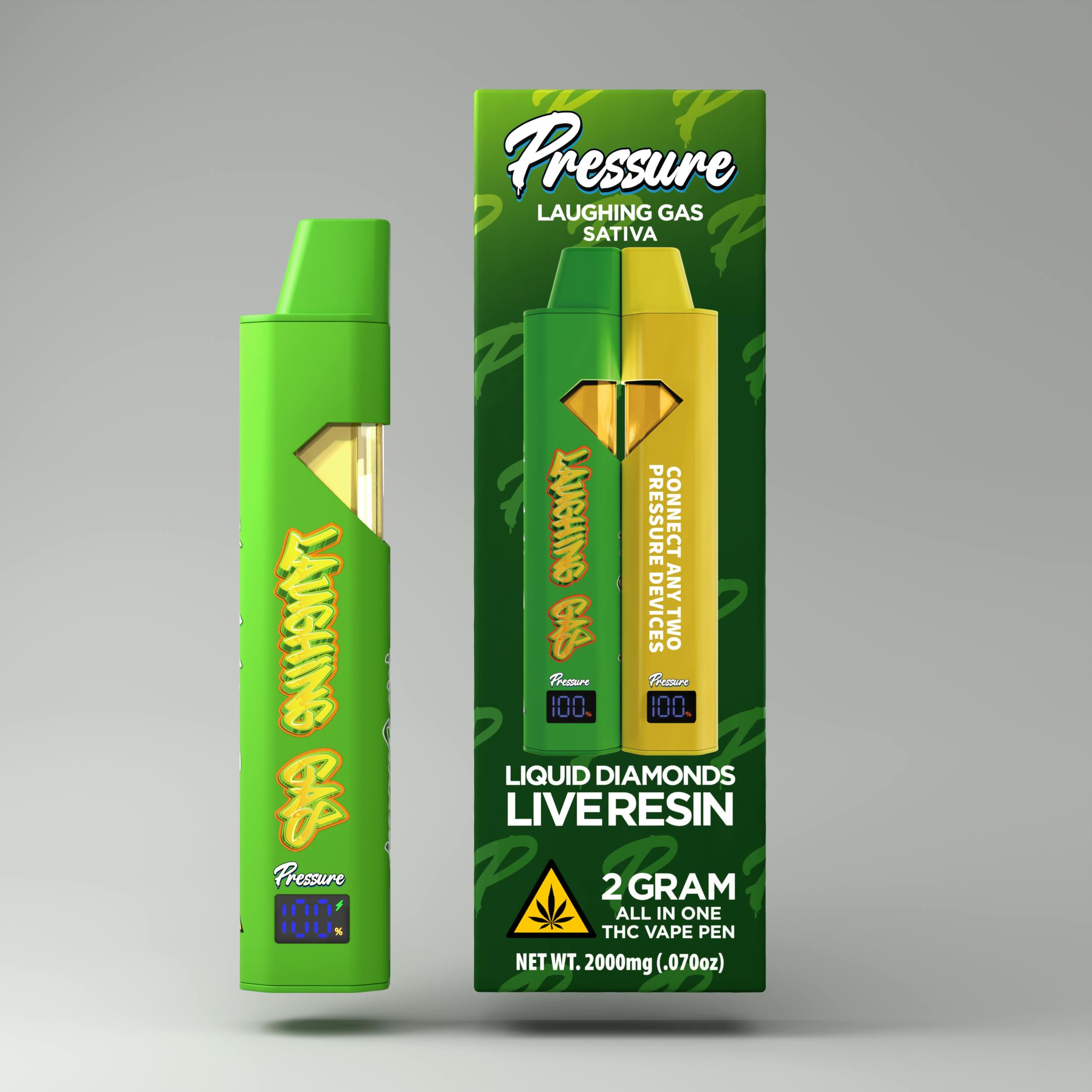 Experience Smooth Hits with the Pressure 2g Vape