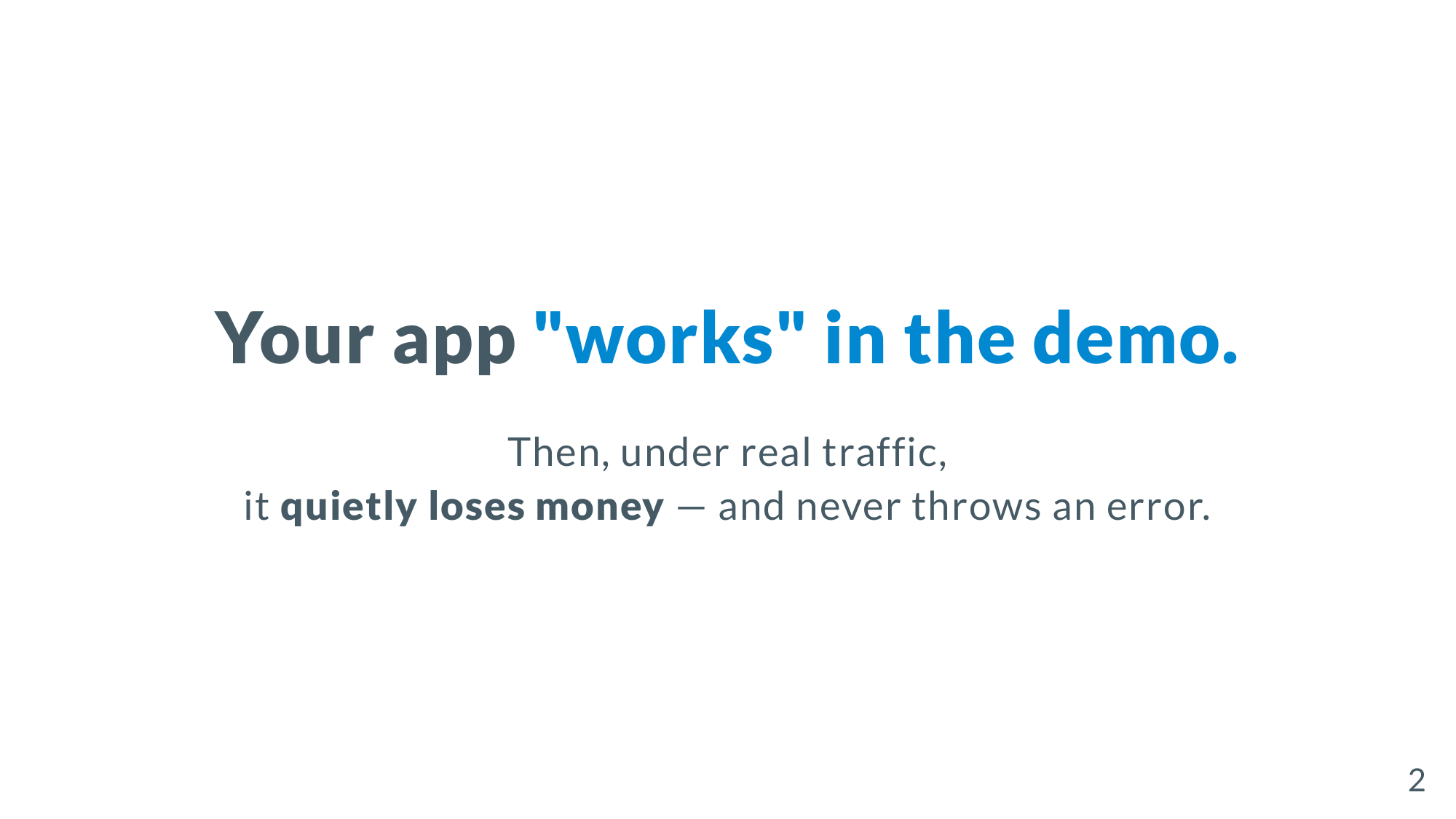 Your app 