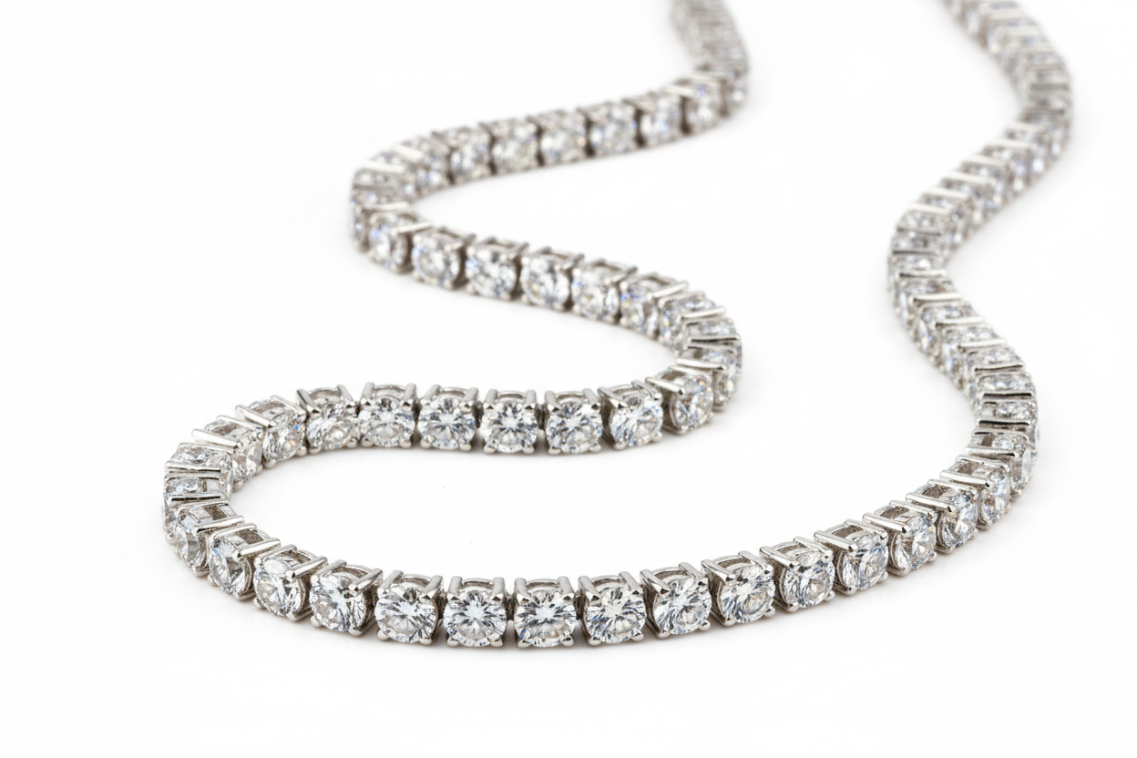 What Is a Tennis Necklace?