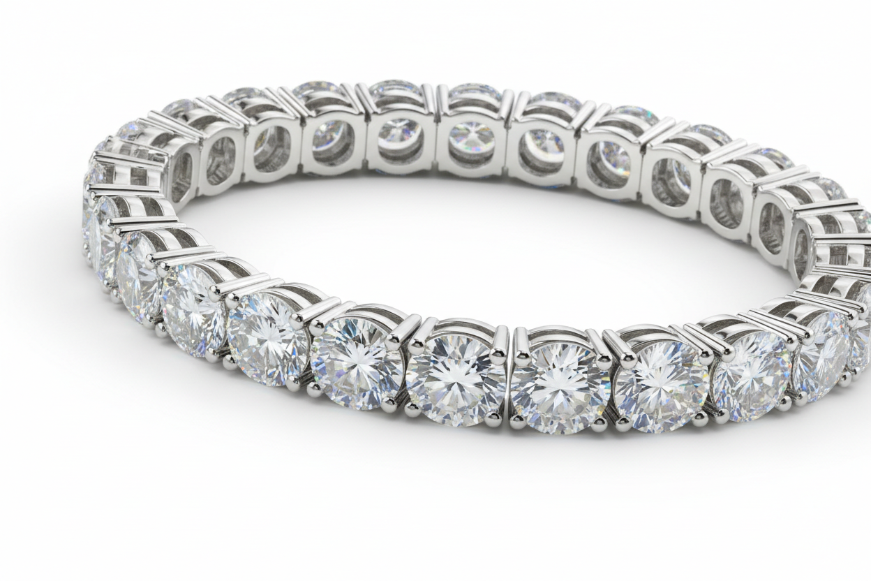 Moissanite Tennis Chain Overview