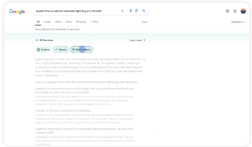 Google Search AI Overview