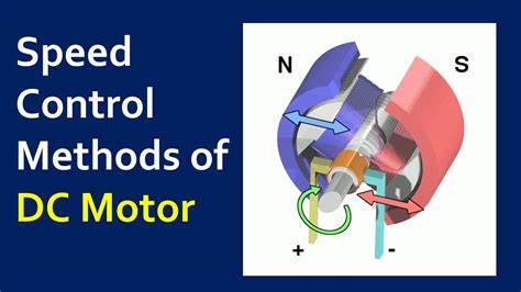 DC Electric Motor speed control methods for industrial applications