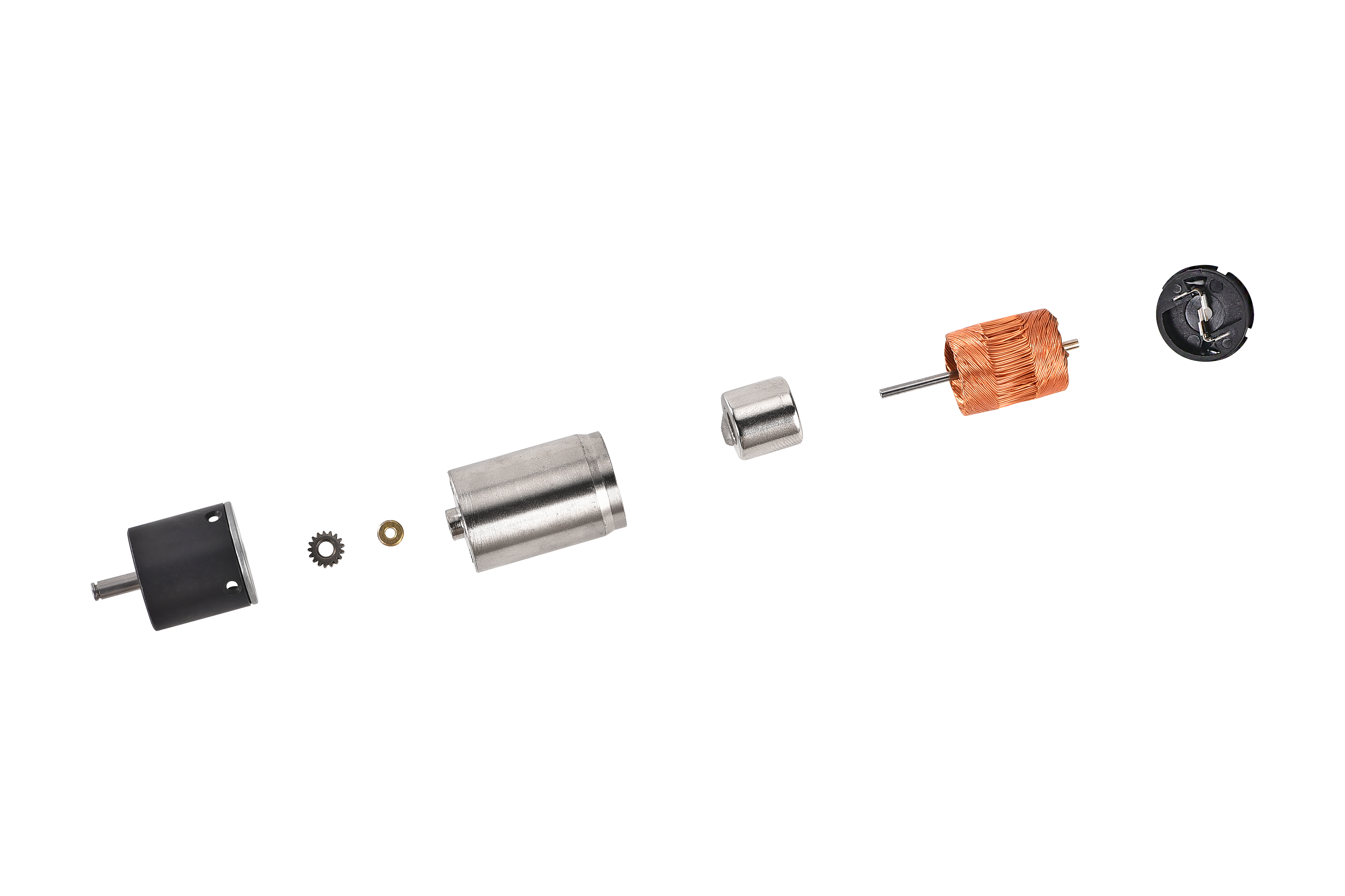 External Components of a DC Motor