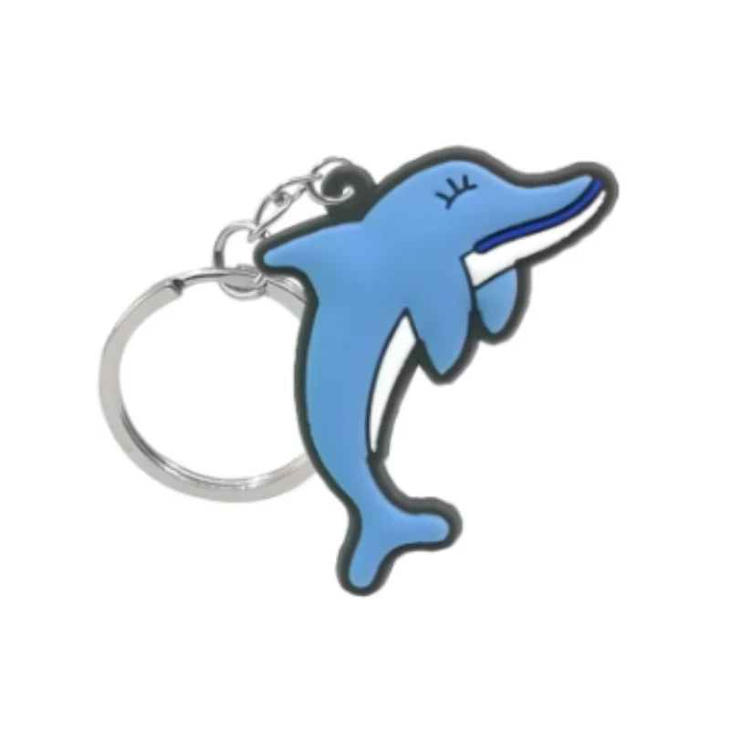 Crafted with high-quality silicone,these keychains are not only charming but also durable.Join us in making a different for our ocean friends and add a touch of marine love to your keys today.