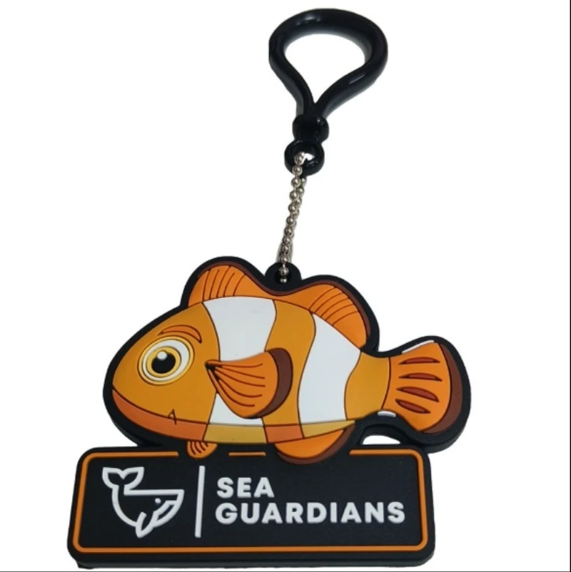 Crafted with high-quality silicone,these keychains are not only charming but also durable.Join us in making a different for our ocean friends and add a touch of marine love to your keys today.