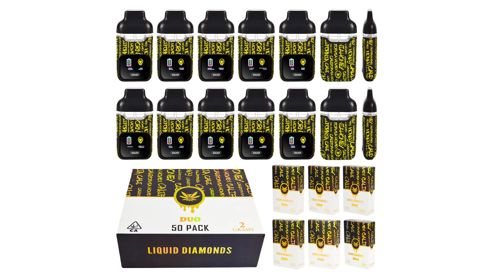 California Honey 2G Disposable: Liquid Diamonds Dual Flavor Hardware Guide