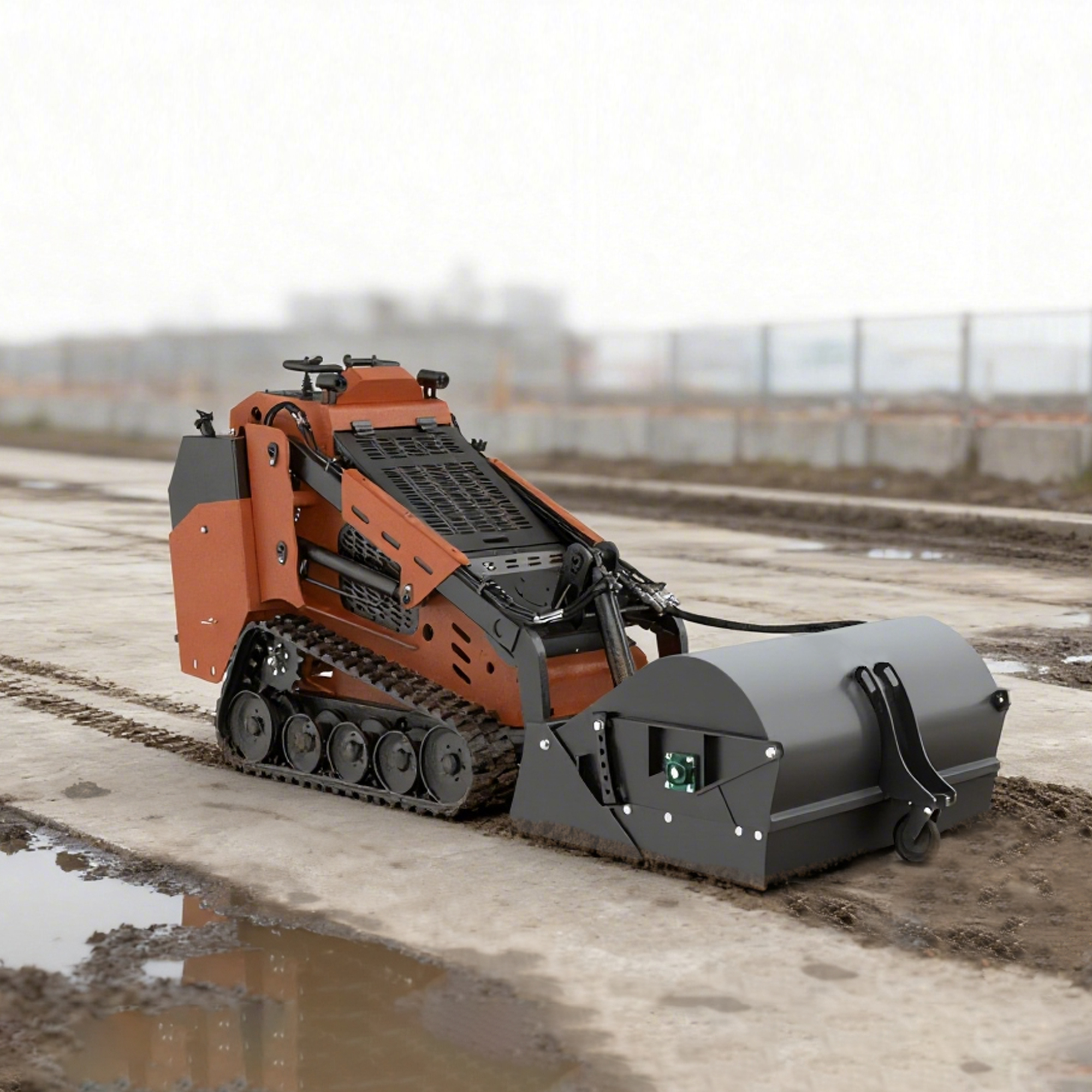 Box Broom Sweeper Overview