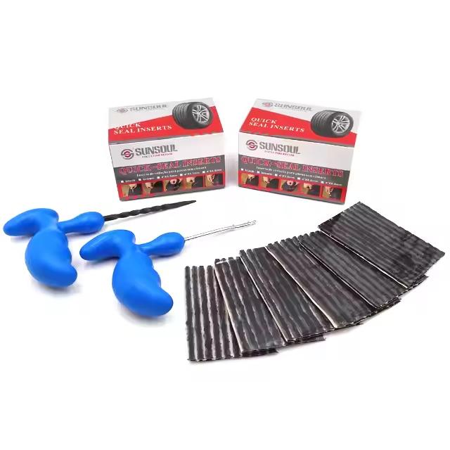 Effectiveness of rubber screw tire plugs