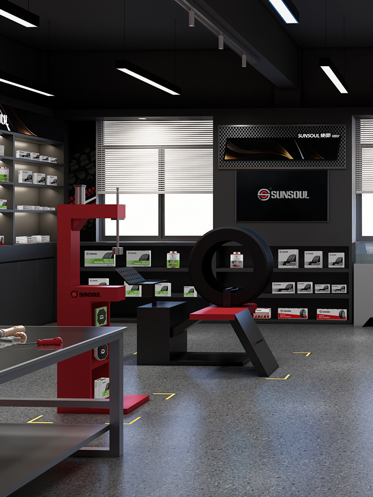 What is vulcanizing tire repair?