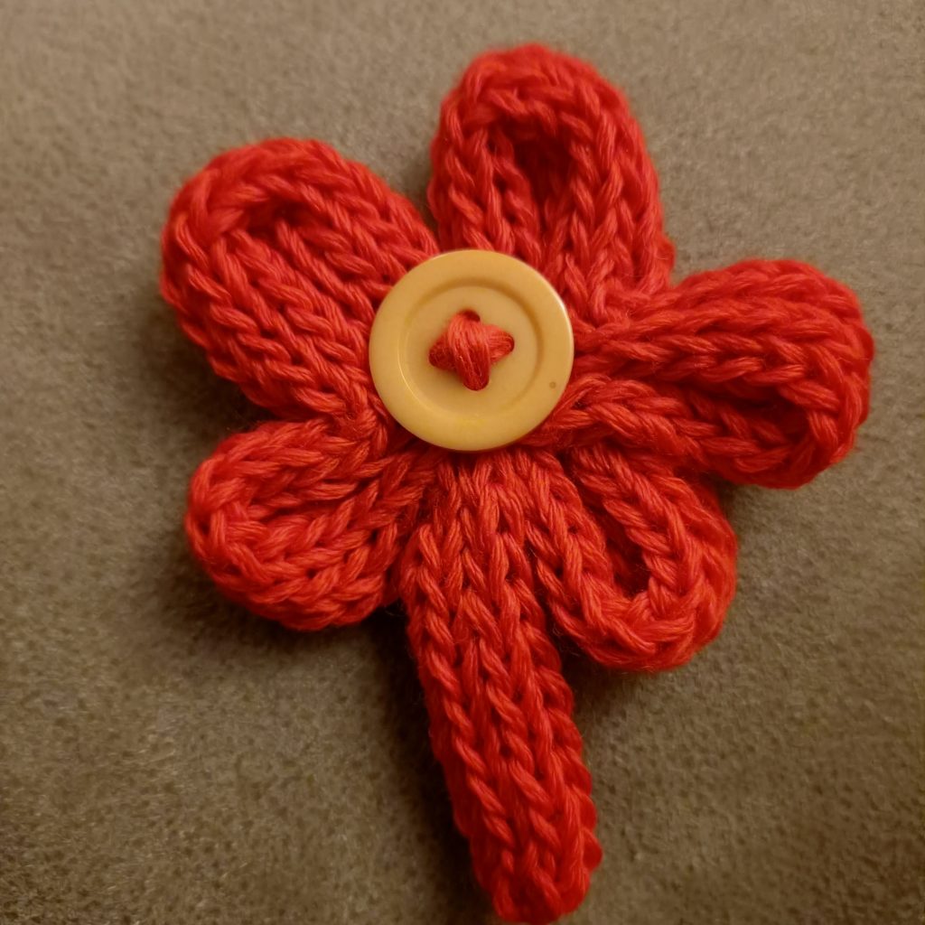 My wonky brooch