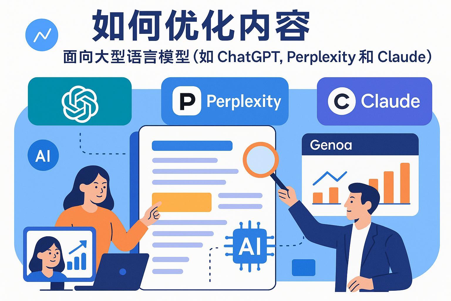 如何为ChatGPT、Perplexity和Claude等大语言模型优化内容的实用操作指南封面图