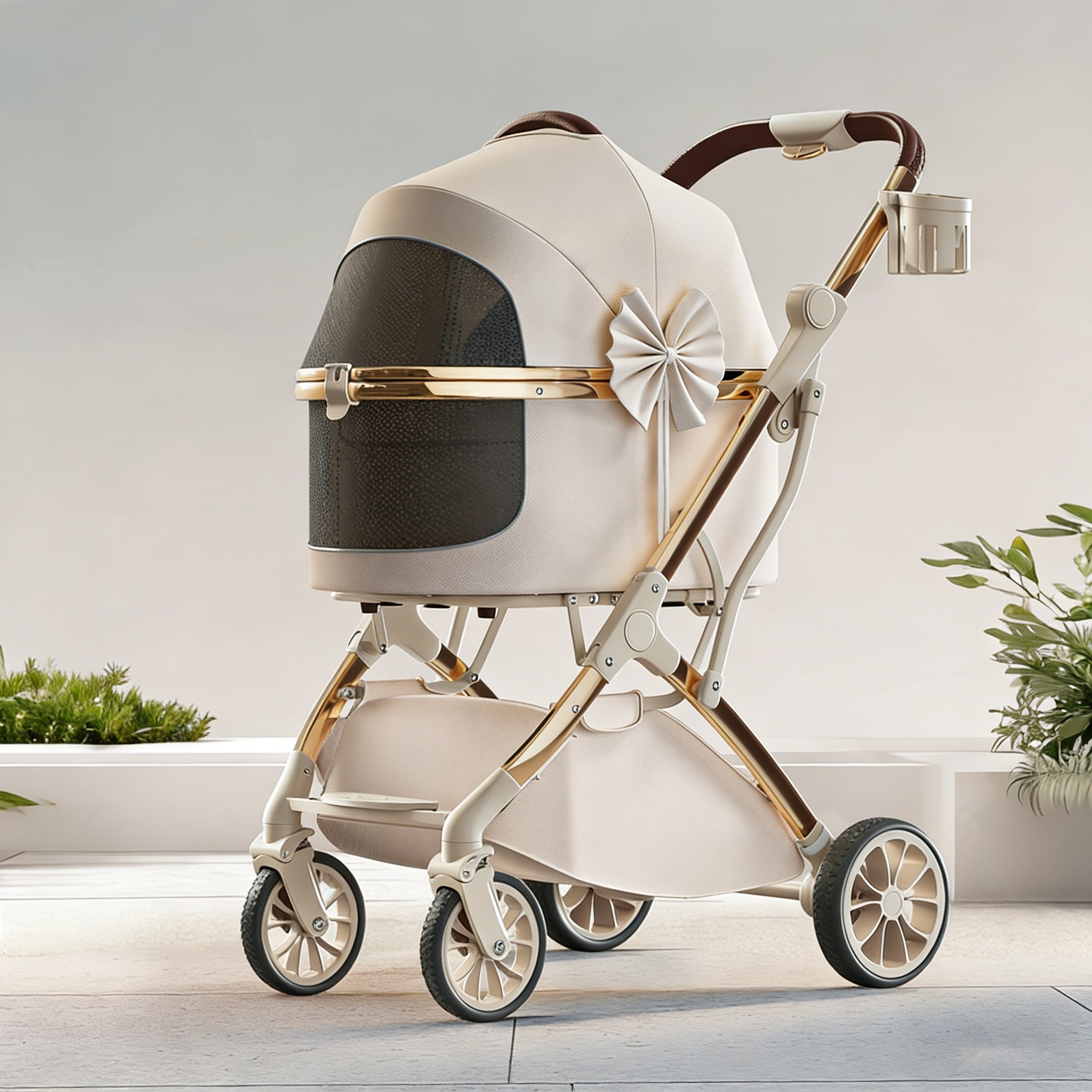 Pet Stroller Benefits for Healthy Dogs