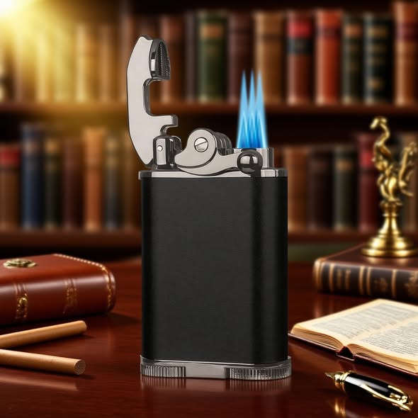 Retro 3-Jet Lighter Picks for Smooth Cigar Moments
