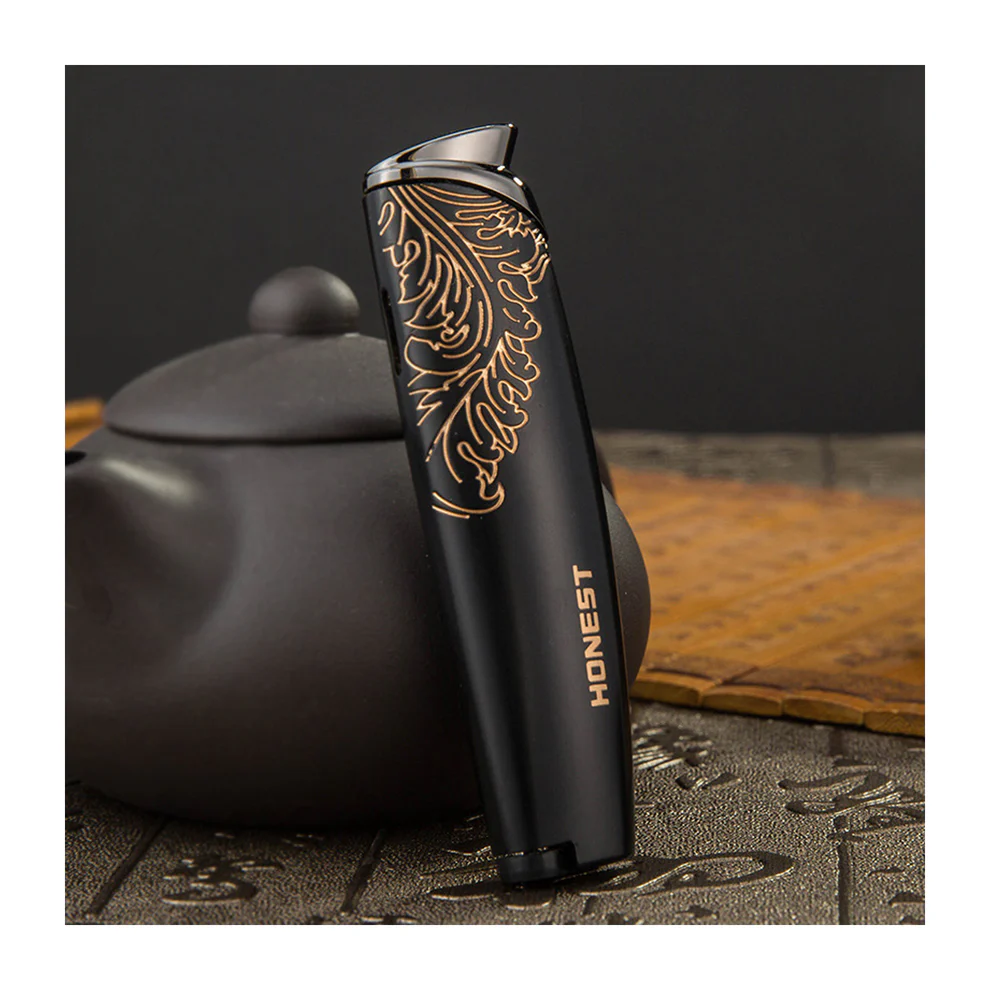 Windproof Flame Torch Lighter Features