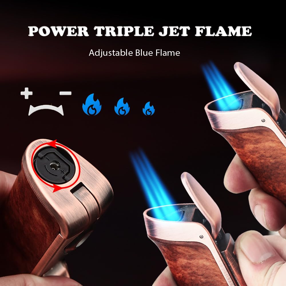 Triple Jet Torch Lighter Picks for Smooth Cigar Moments