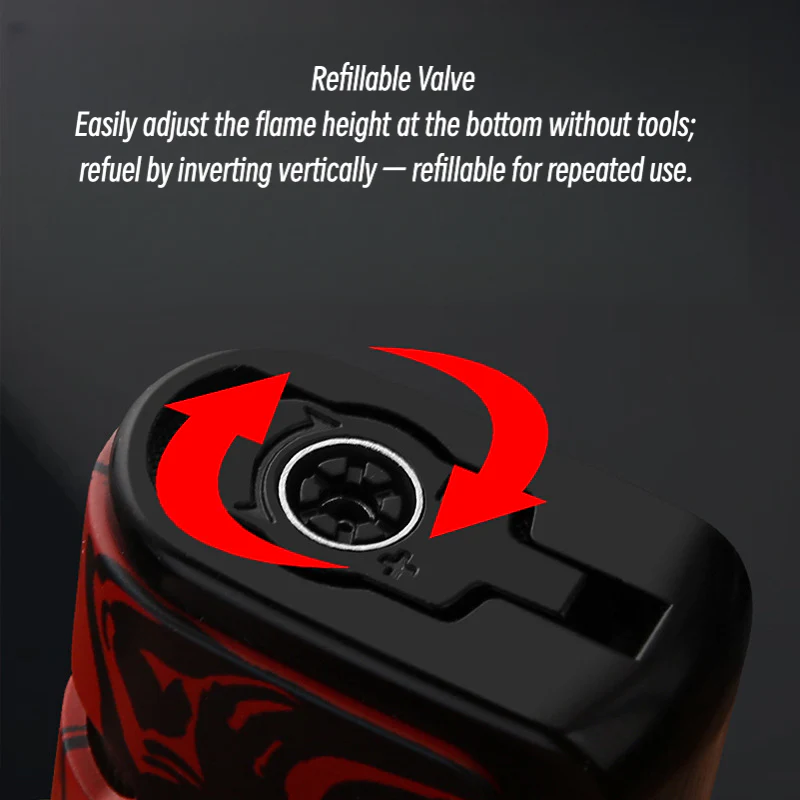 Honest Authentic Windproof Lighter Features