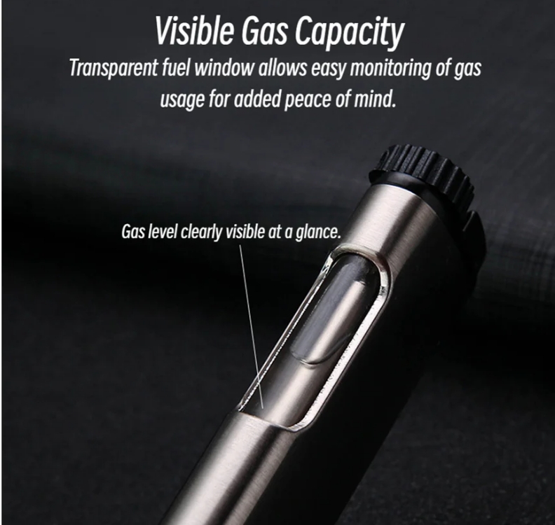 Using a Jet Flame Lighter